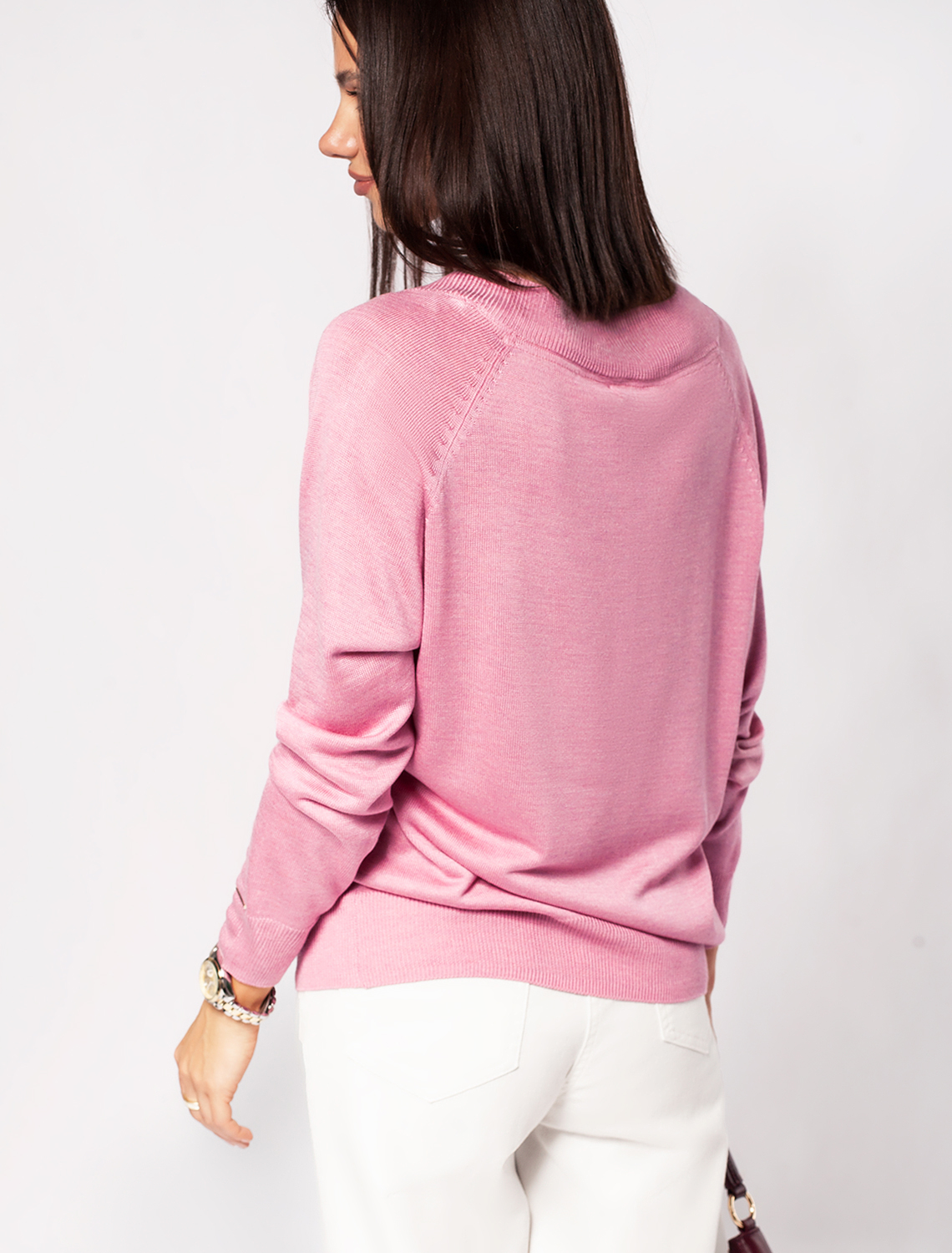 картинка Джемпер женский розовый от магазина Одежда+